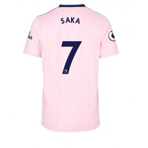 Arsenal Bukayo Saka #7 Tredje Tröja 2022-23 Kortärmad